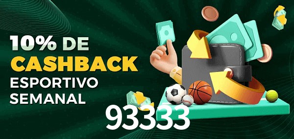 10% de bônus de cashback na 93333